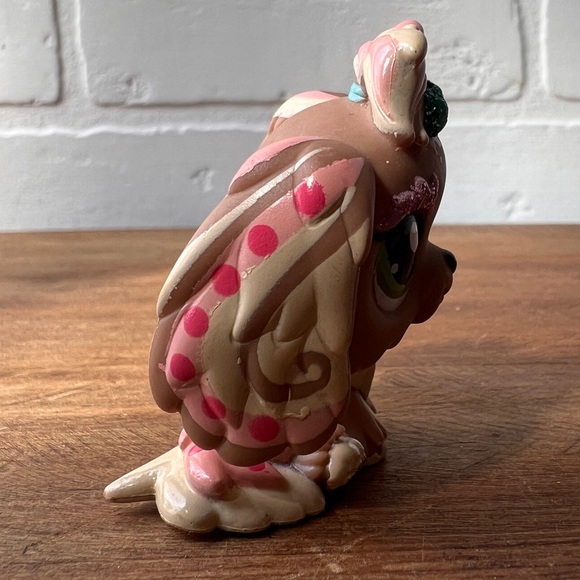 LPS Littlest Pet Shop RARE GLITTERY Dog Sitting - Picture 5 of 5